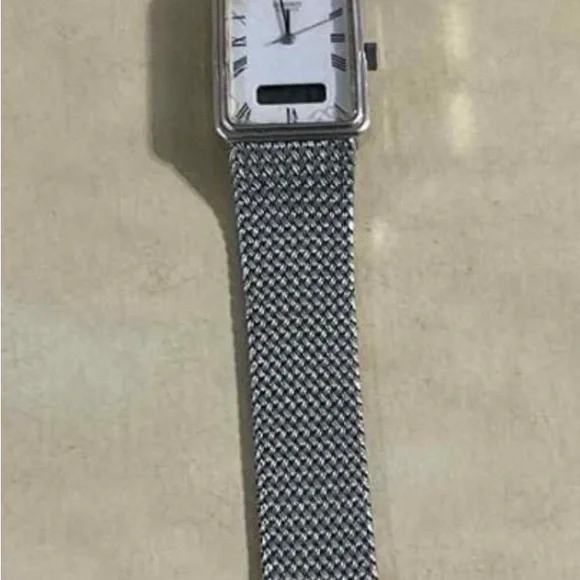 Seiko Hybrid E029-5450 Vintage Rare Date Quartz Mens Watch - Picture 3 of 7